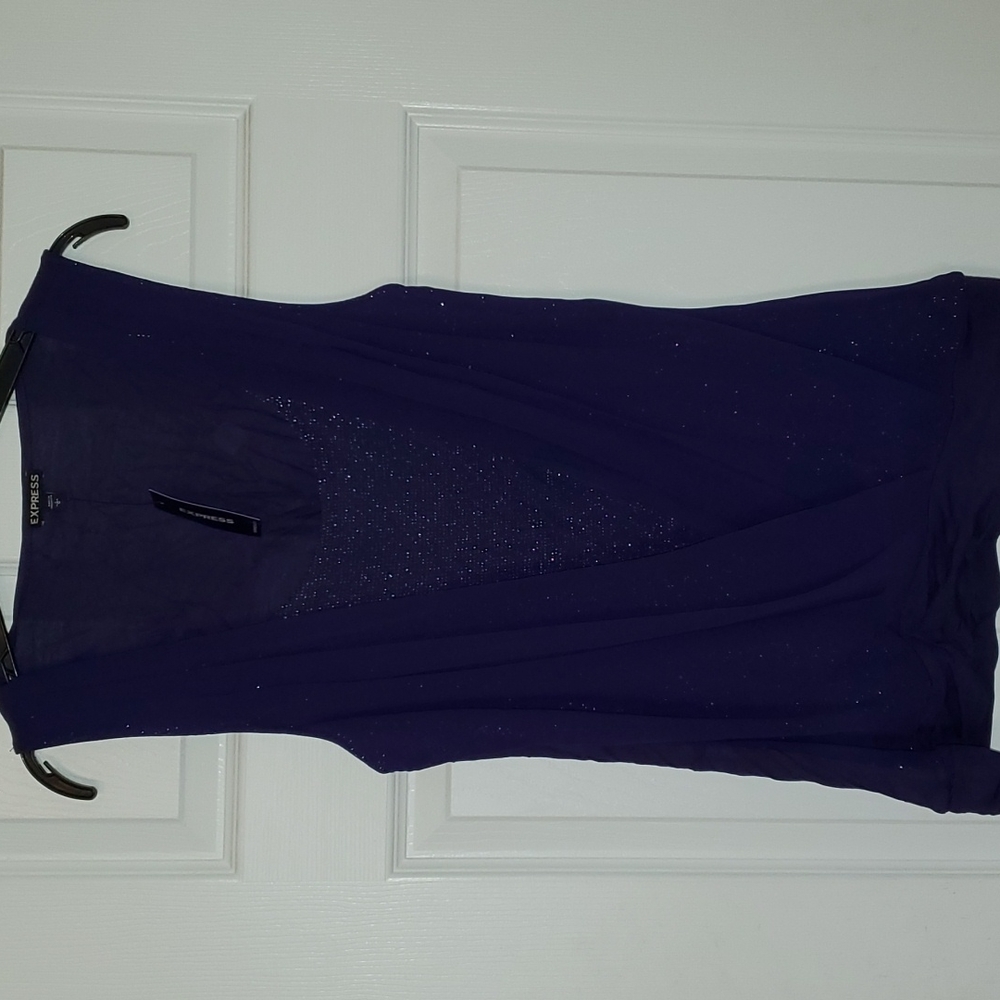 Express Sparkle Top, L